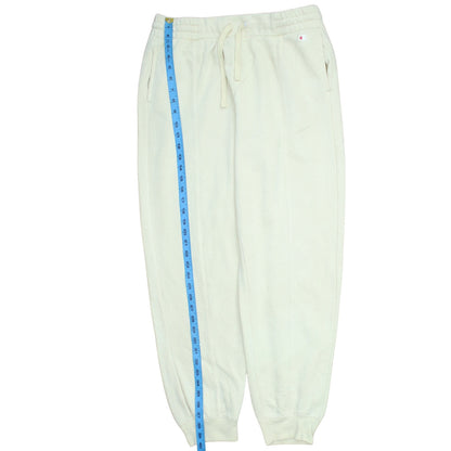 Champion Women’s Ivory 2XL Jogger Sweatpants Fleece Relaxed Fit