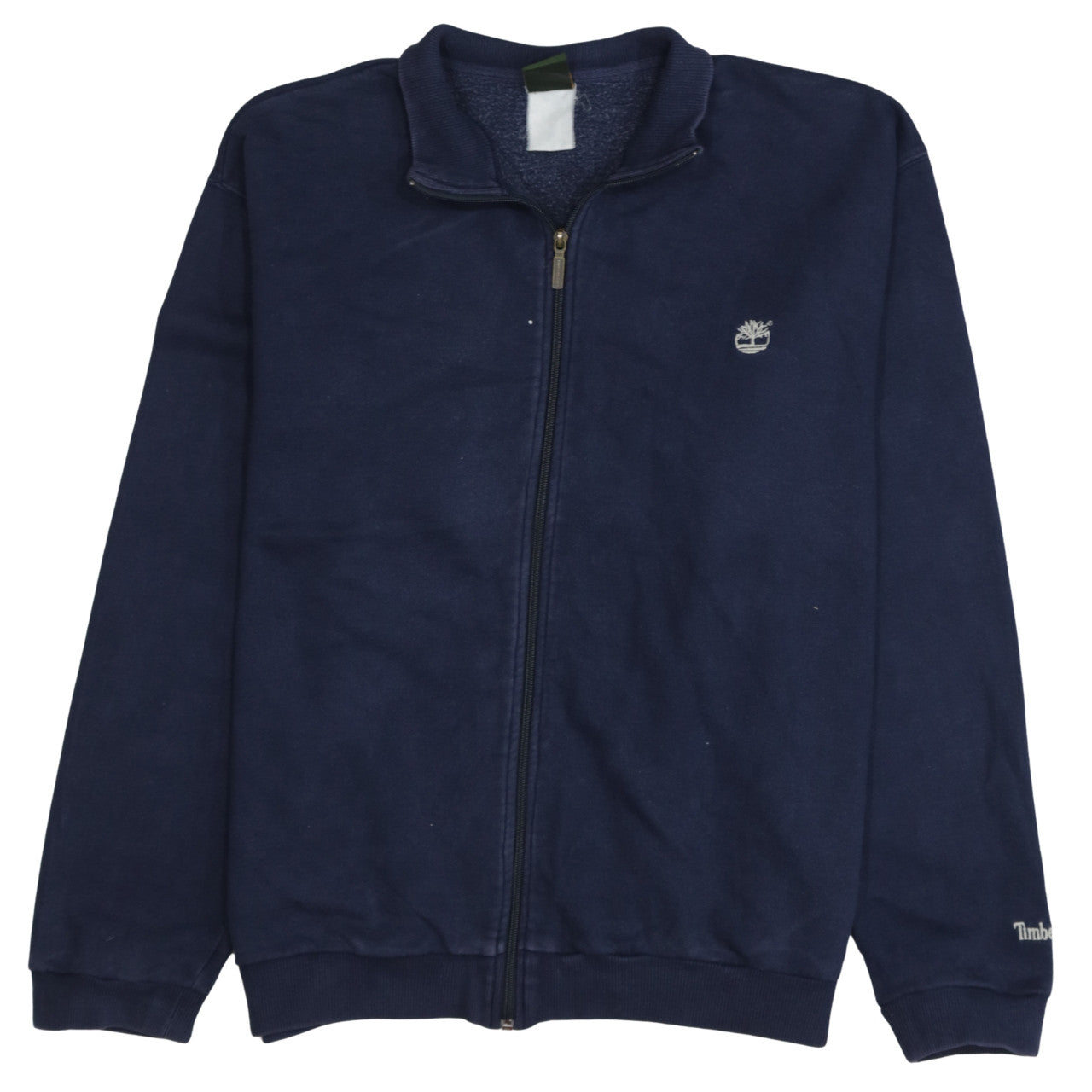 Mens UK Size XL Timberland Blue Full Zip Sweatshirt