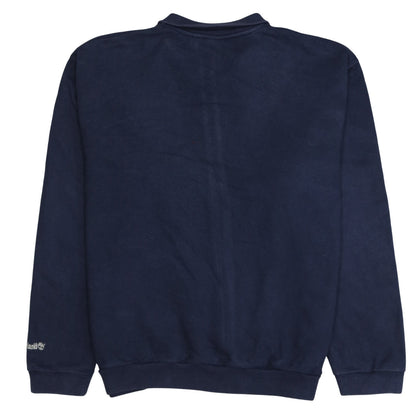 Mens UK Size XL Timberland Blue Full Zip Sweatshirt