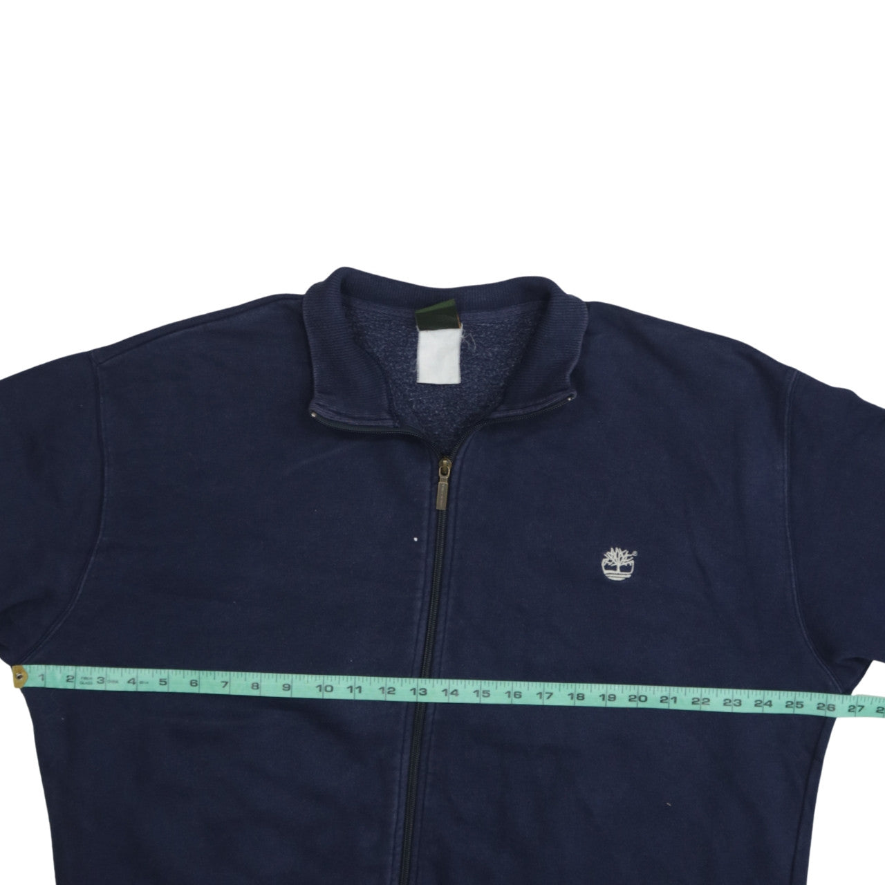 Mens UK Size XL Timberland Blue Full Zip Sweatshirt