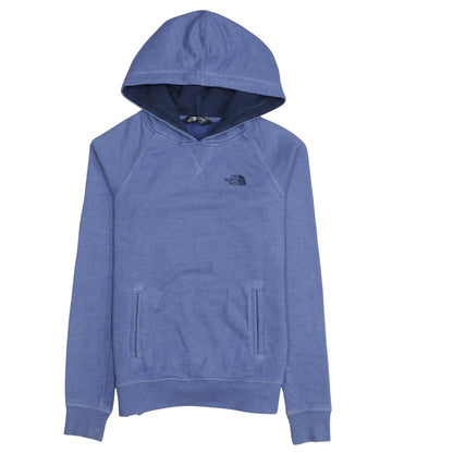 Womens UK Size XS The North Face Blue Pullover Hoodie