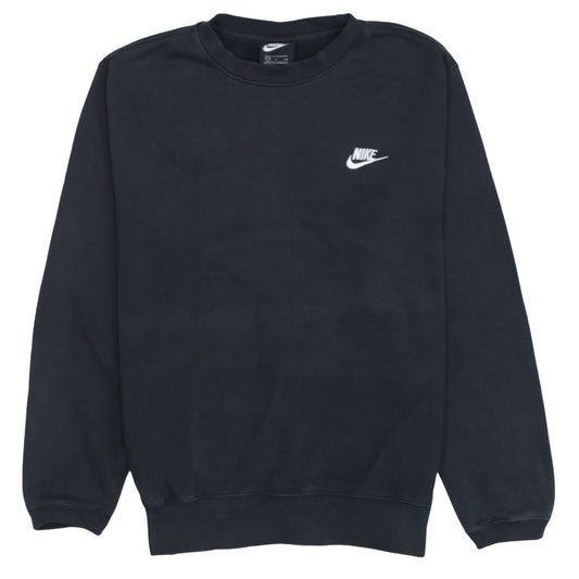 Womens UK Size S Nike Black Pullover Sweatshirt