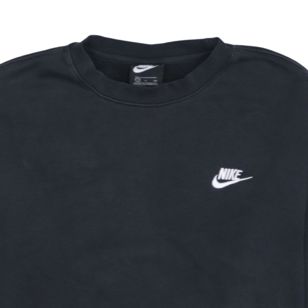 Womens UK Size S Nike Black Pullover Sweatshirt