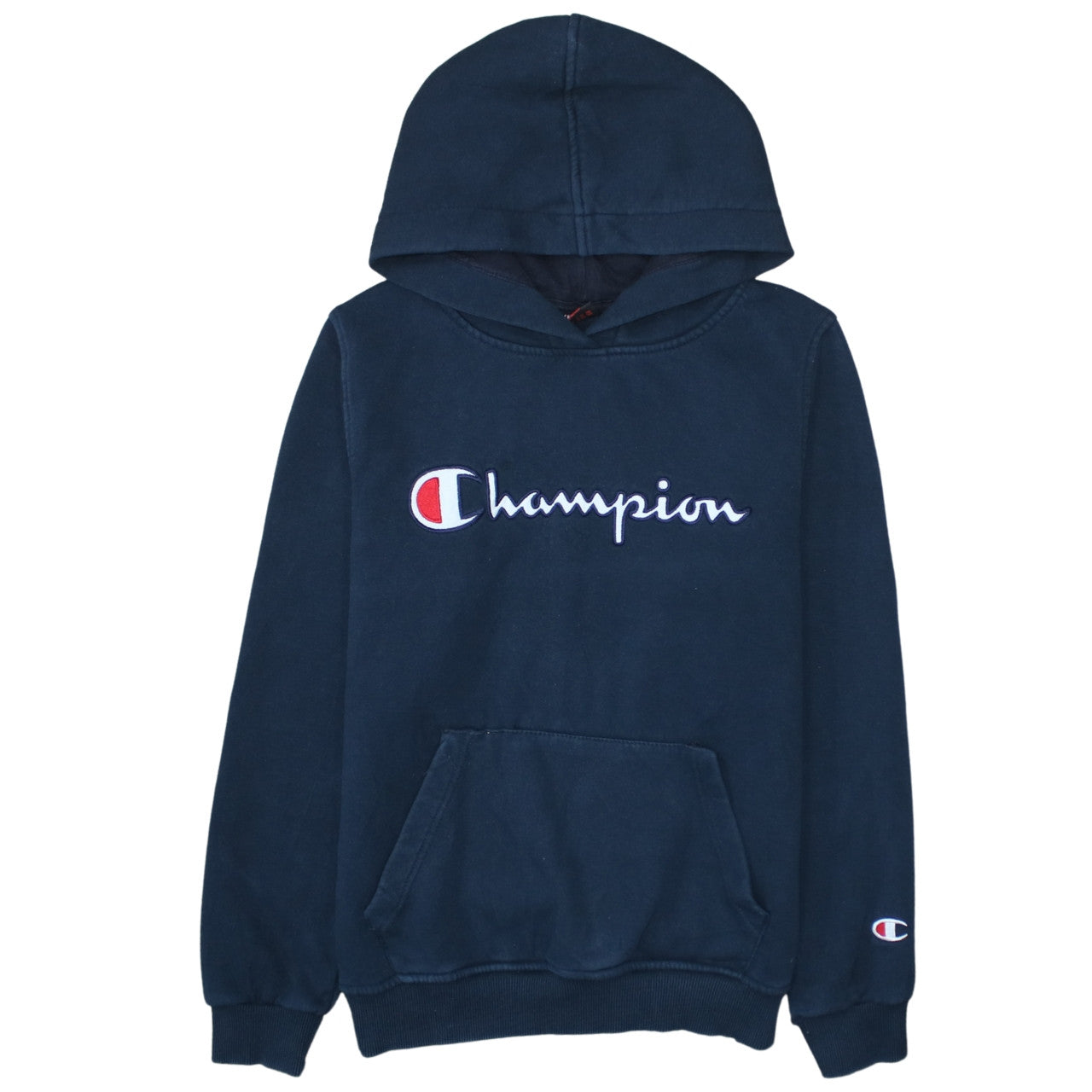 Teens UK Size M Champion Blue Pullover Hoodie