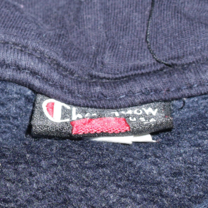 Teens UK Size M Champion Blue Pullover Hoodie