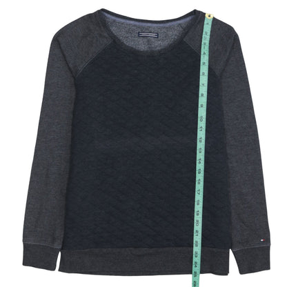 Mens UK Size M Tommy Hilfiger Grey Pullover Sweatshirt