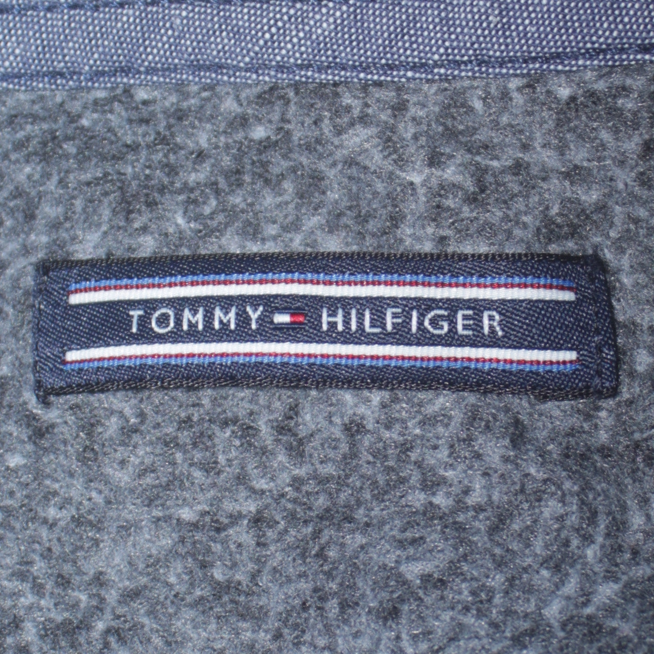 Mens UK Size M Tommy Hilfiger Grey Pullover Sweatshirt