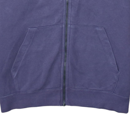 Womens UK Size L Nike Purple Full Zip Hoodie