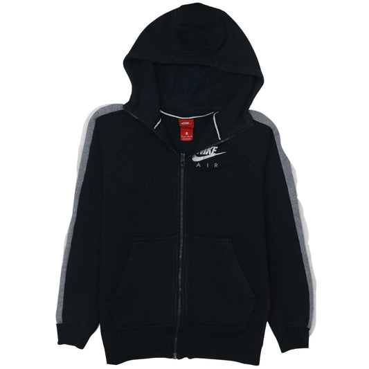Womens UK Size XS Nike Black Full Zip Hoodie