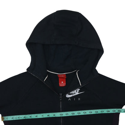 Womens UK Size XS Nike Black Full Zip Hoodie