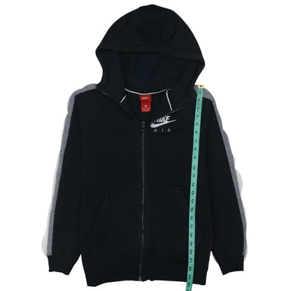 Womens UK Size XS Nike Black Full Zip Hoodie