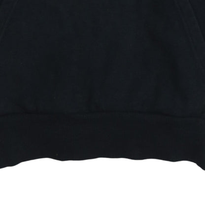 Womens UK Size M ellesse Black Pullover Hoodie