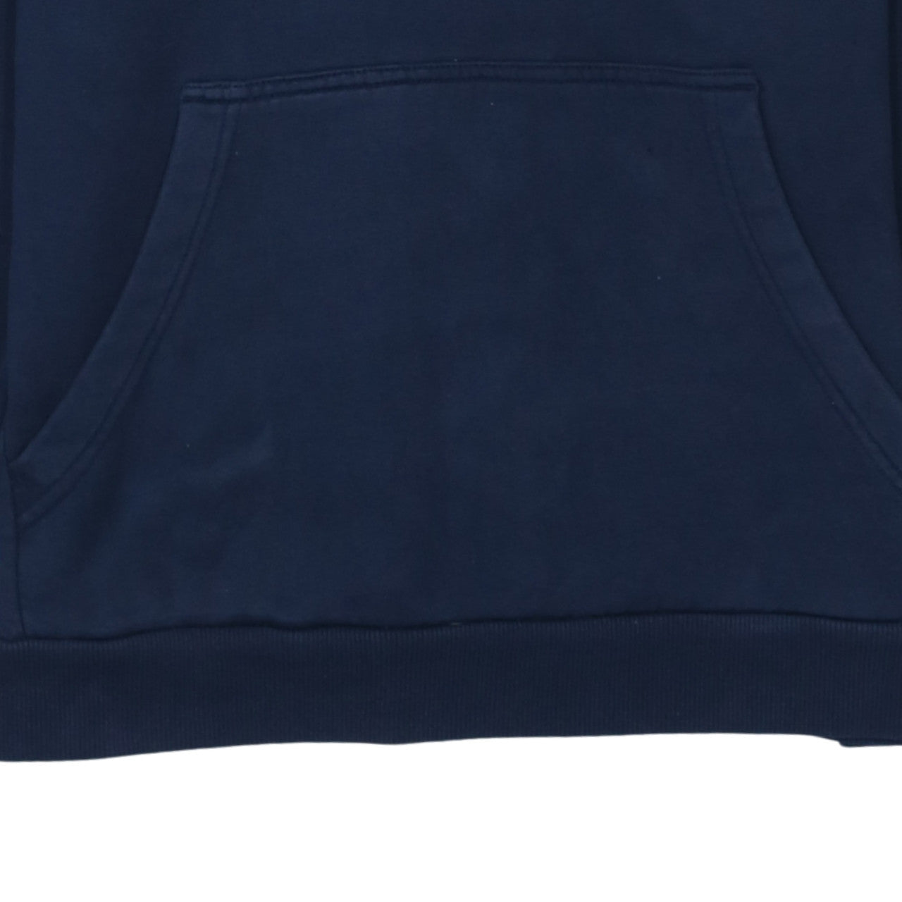 Boys UK Size 15-16 Years adidas Blue Pullover Hoodie