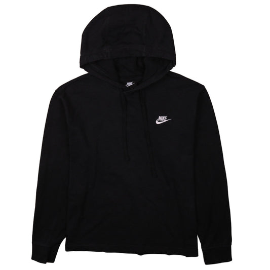 Womens UK Size M Nike Black Pullover Hoodie