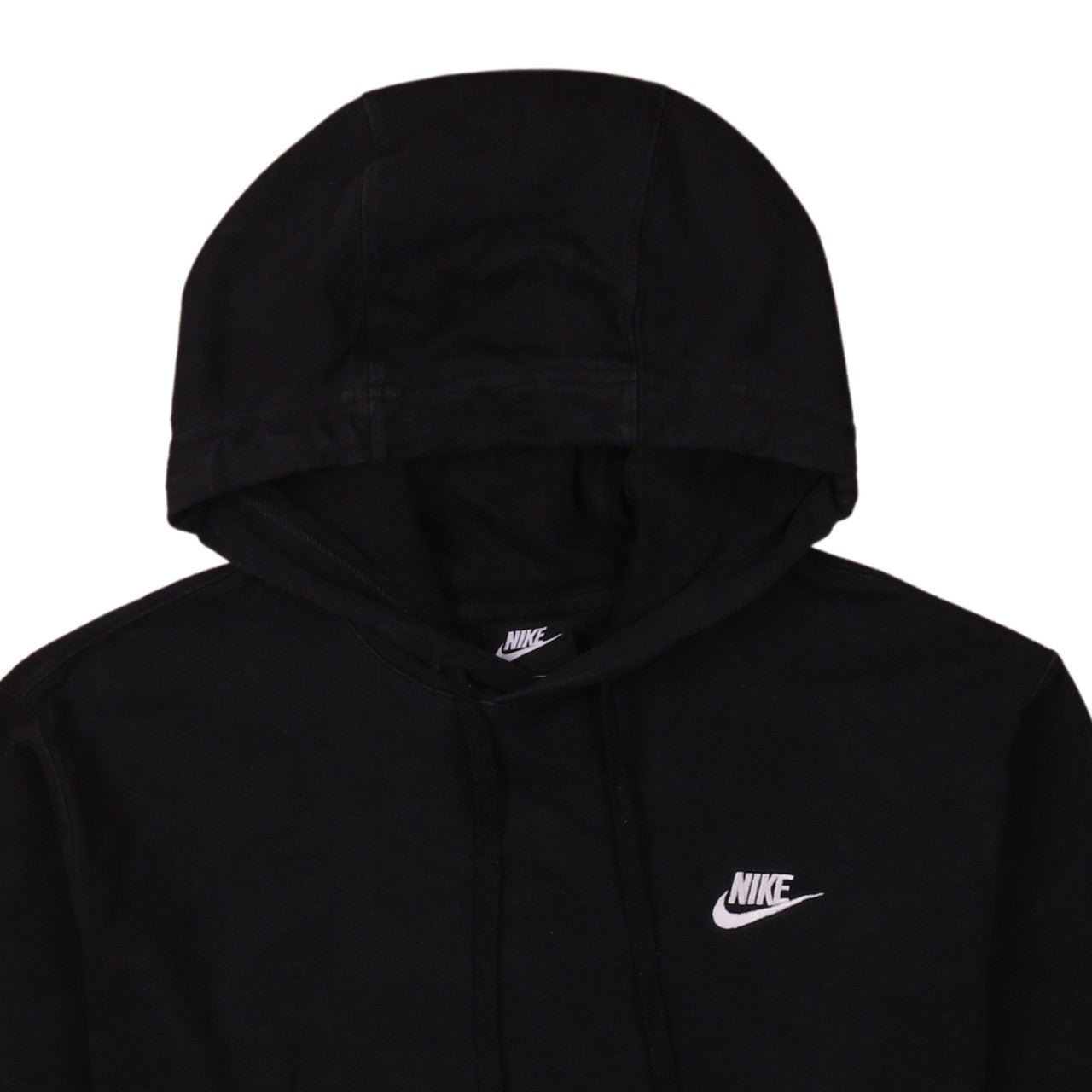 Womens UK Size M Nike Black Pullover Hoodie