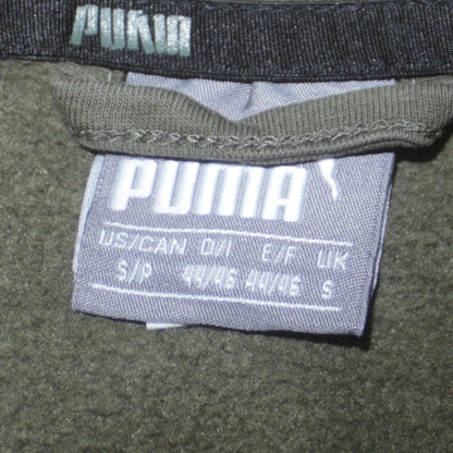 Mens UK Size S PUMA Green Full Zip Hoodie