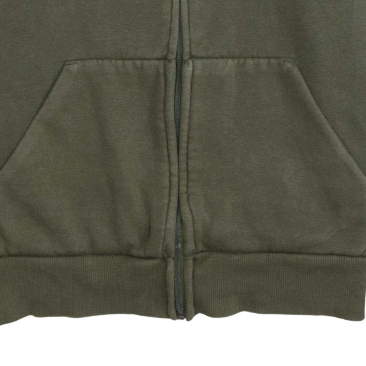 Mens UK Size S PUMA Green Full Zip Hoodie