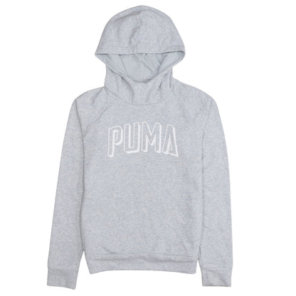 Mens UK Size S PUMA Grey Pullover Hoodie