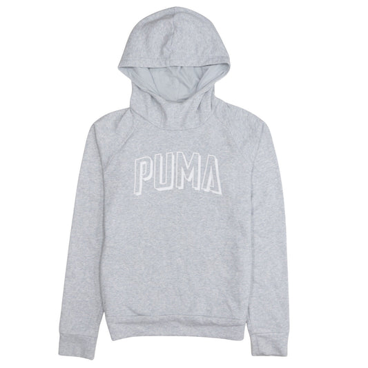 Mens UK Size S PUMA Grey Pullover Hoodie