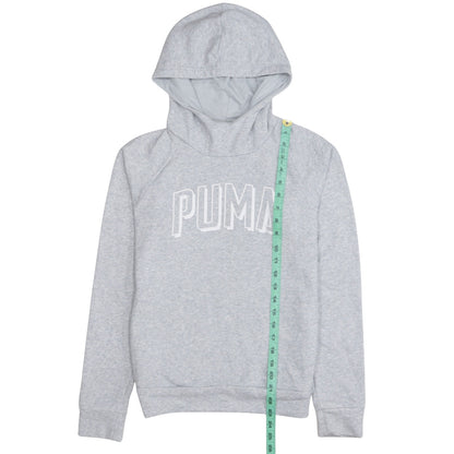 Mens UK Size S PUMA Grey Pullover Hoodie