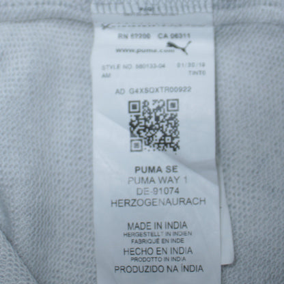Mens UK Size S PUMA Grey Pullover Hoodie