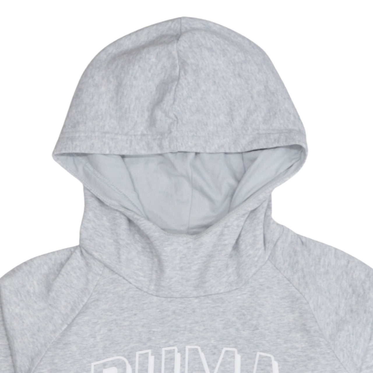 Mens UK Size S PUMA Grey Pullover Hoodie
