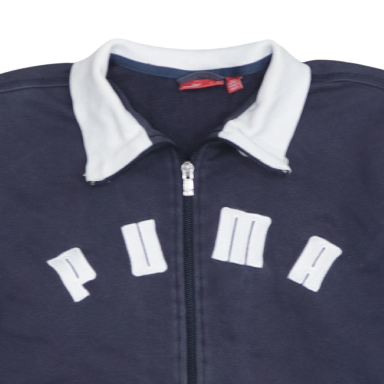 Womens UK Size 12 PUMA Blue Full Zip Sweatshirt