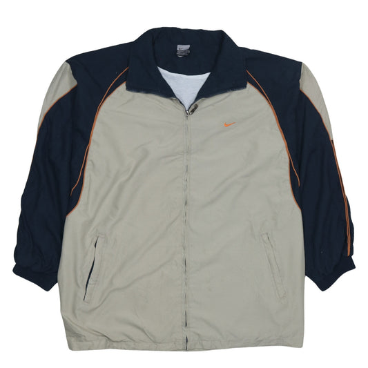 Mens UK Size 2XL Nike Beige Track Jacket