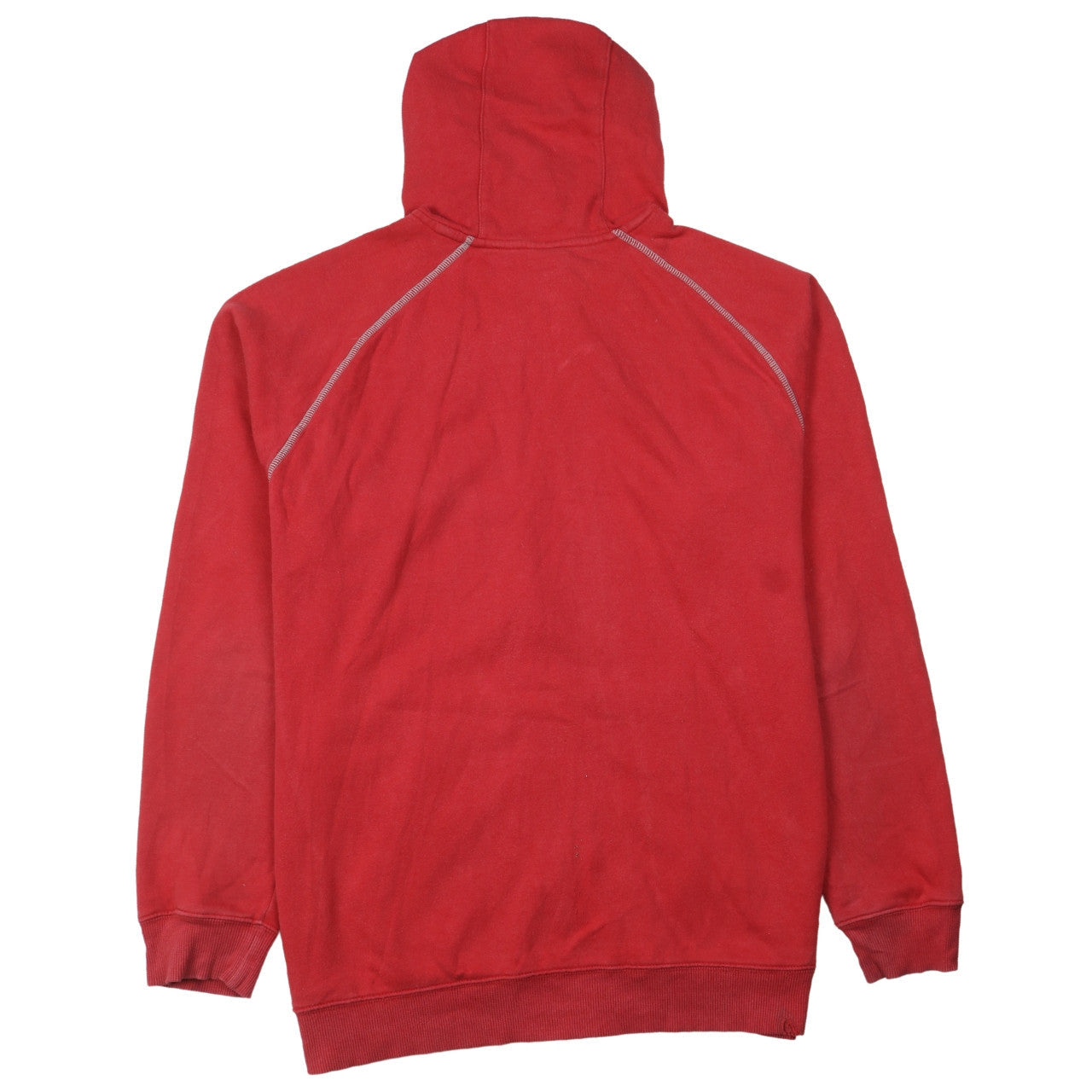 Mens UK Size M Under armour Red Full Zip Hoodie