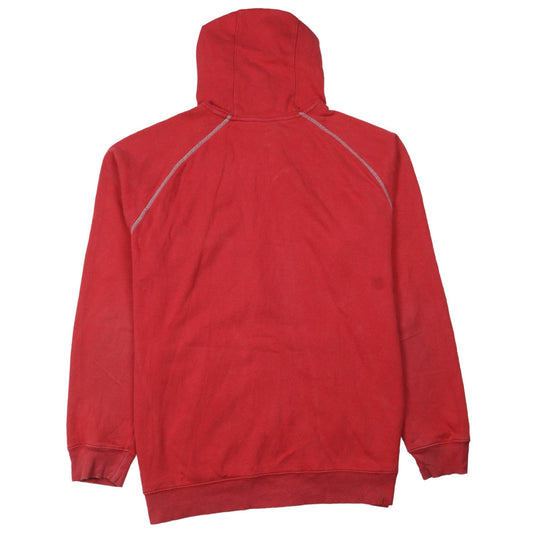 Mens UK Size M Under armour Red Full Zip Hoodie