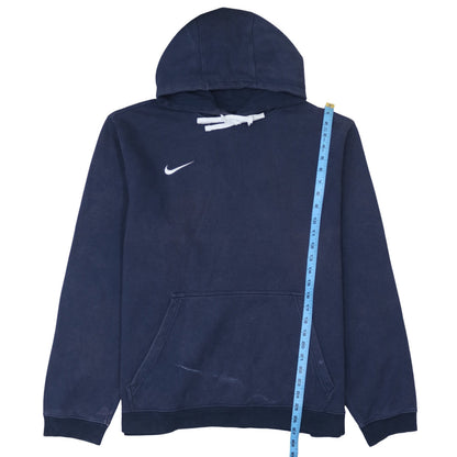 Mens UK Size 2XL Nike Blue Pullover Hoodie