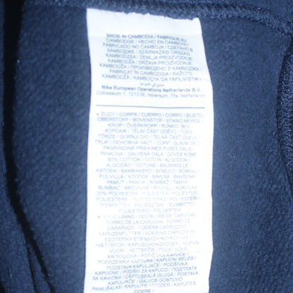 Mens UK Size 2XL Nike Blue Pullover Hoodie