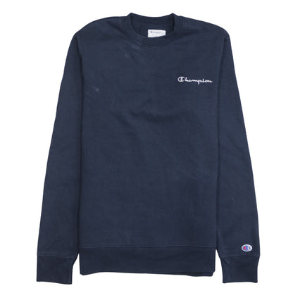 Mens UK Size S Champion Blue Pullover Sweatshirt