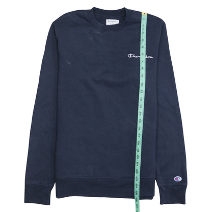 Mens UK Size S Champion Blue Pullover Sweatshirt