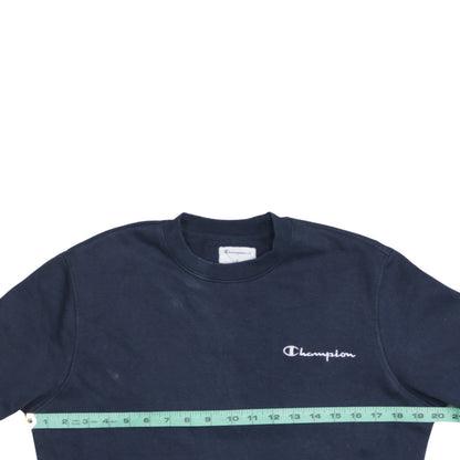 Mens UK Size S Champion Blue Pullover Sweatshirt