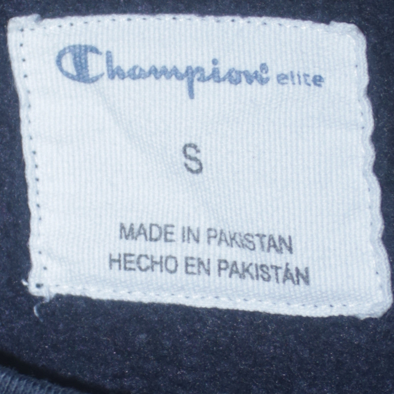 Mens UK Size S Champion Blue Pullover Sweatshirt