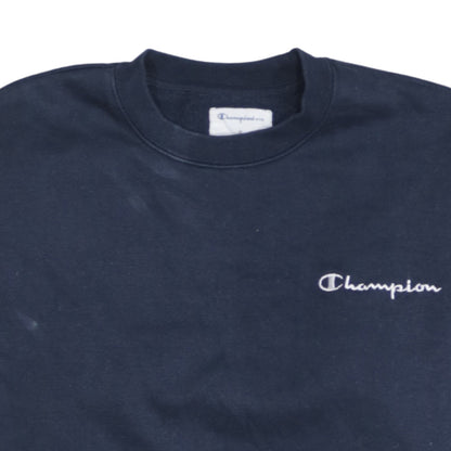 Mens UK Size S Champion Blue Pullover Sweatshirt