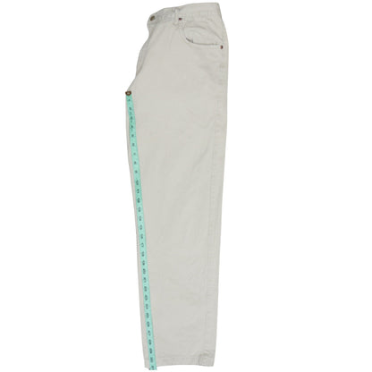 Mens UK Size 36-34 Lee Regular Fit Chino Beige Trousers