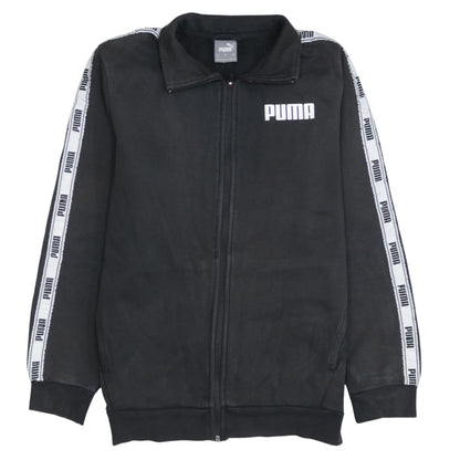 Mens UK Size S PUMA Black Full Zip Sweatshirt