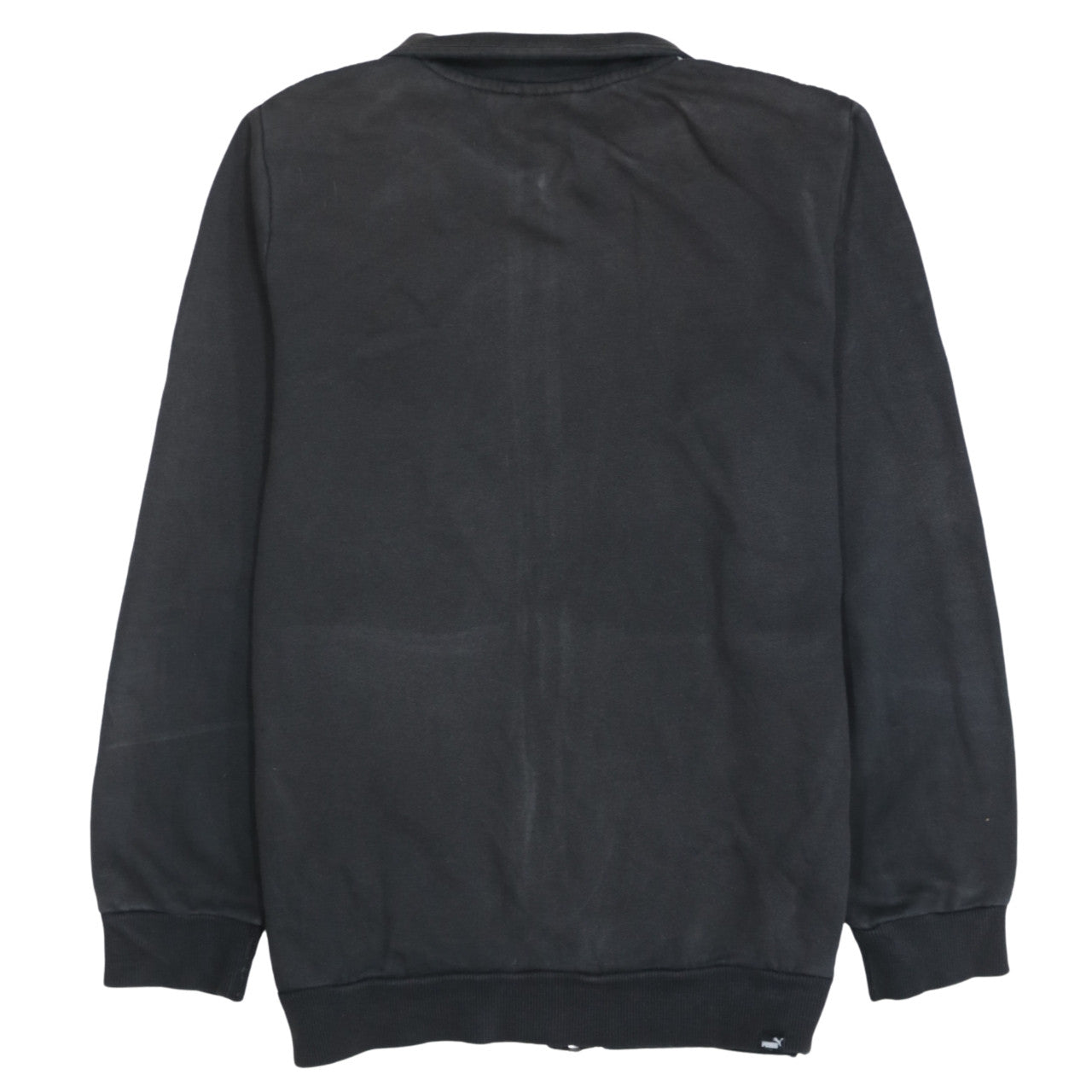 Mens UK Size S PUMA Black Full Zip Sweatshirt