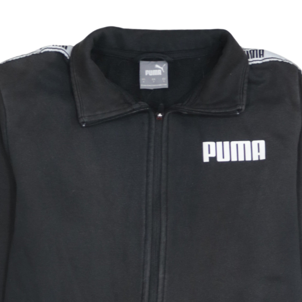Mens UK Size S PUMA Black Full Zip Sweatshirt
