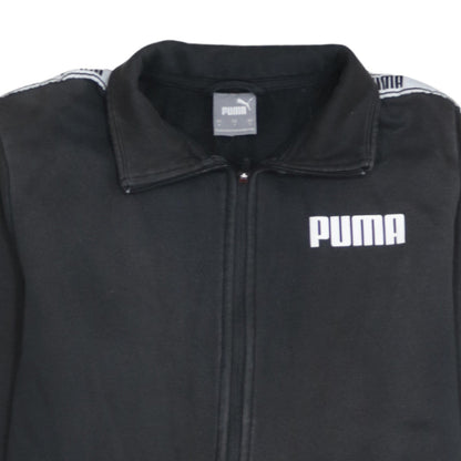 Mens UK Size S PUMA Black Full Zip Sweatshirt