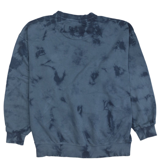 Mens UK Size L Wrangler Blue Pullover Sweatshirt
