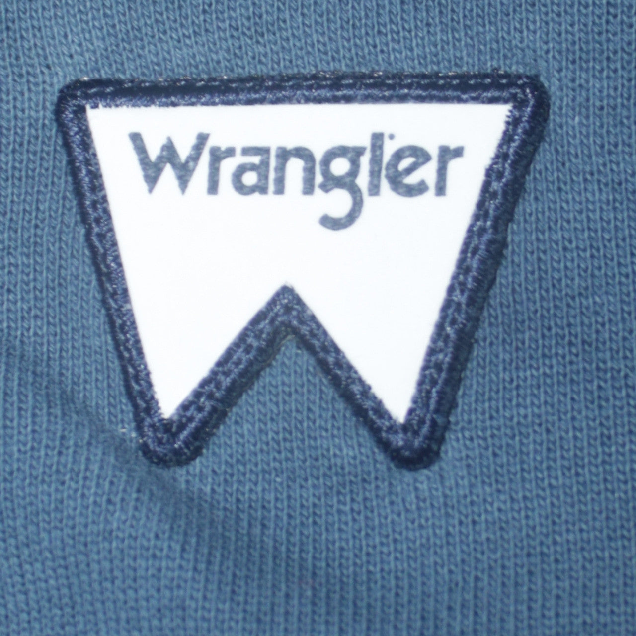 Mens UK Size L Wrangler Blue Pullover Sweatshirt