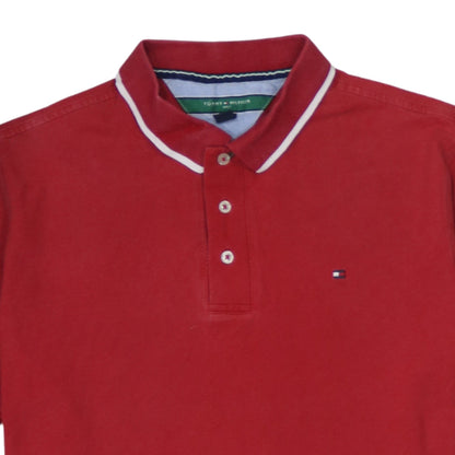 Mens UK Size L Tommy Hilfiger Cotton Polo Shirt