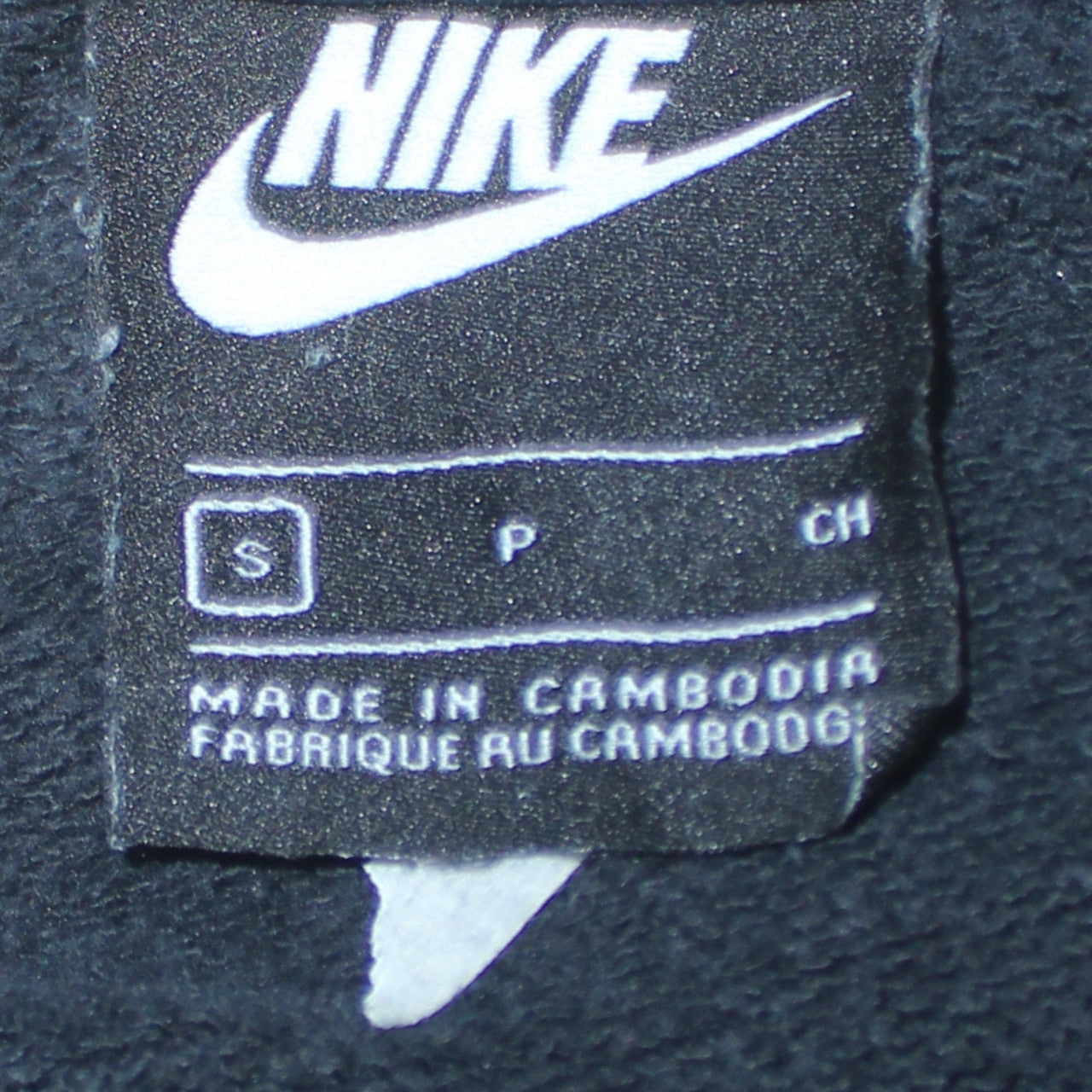 Mens UK Size S Nike Black Pullover Hoodie