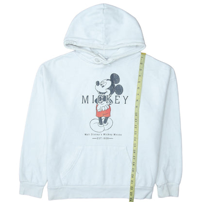 Womens UK Size M Primark White Pullover Hoodie