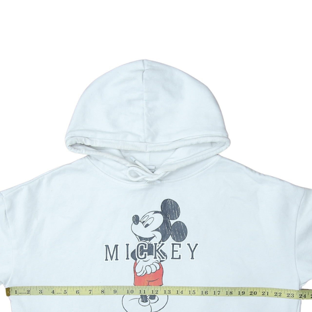 Womens UK Size M Primark White Pullover Hoodie