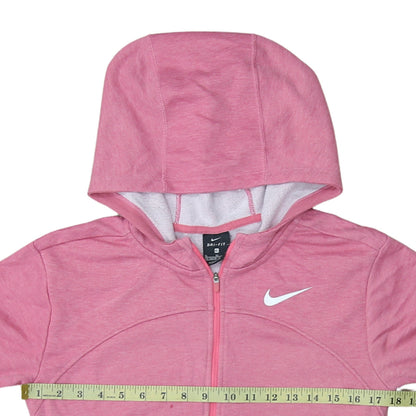 Teens UK Size 14 Nike Pink Full Zip Hoodie