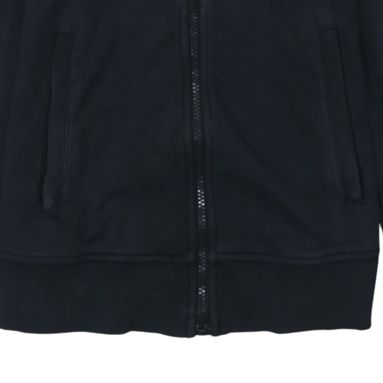 Womens UK Size XS adidas Black Full Zip Hoodie